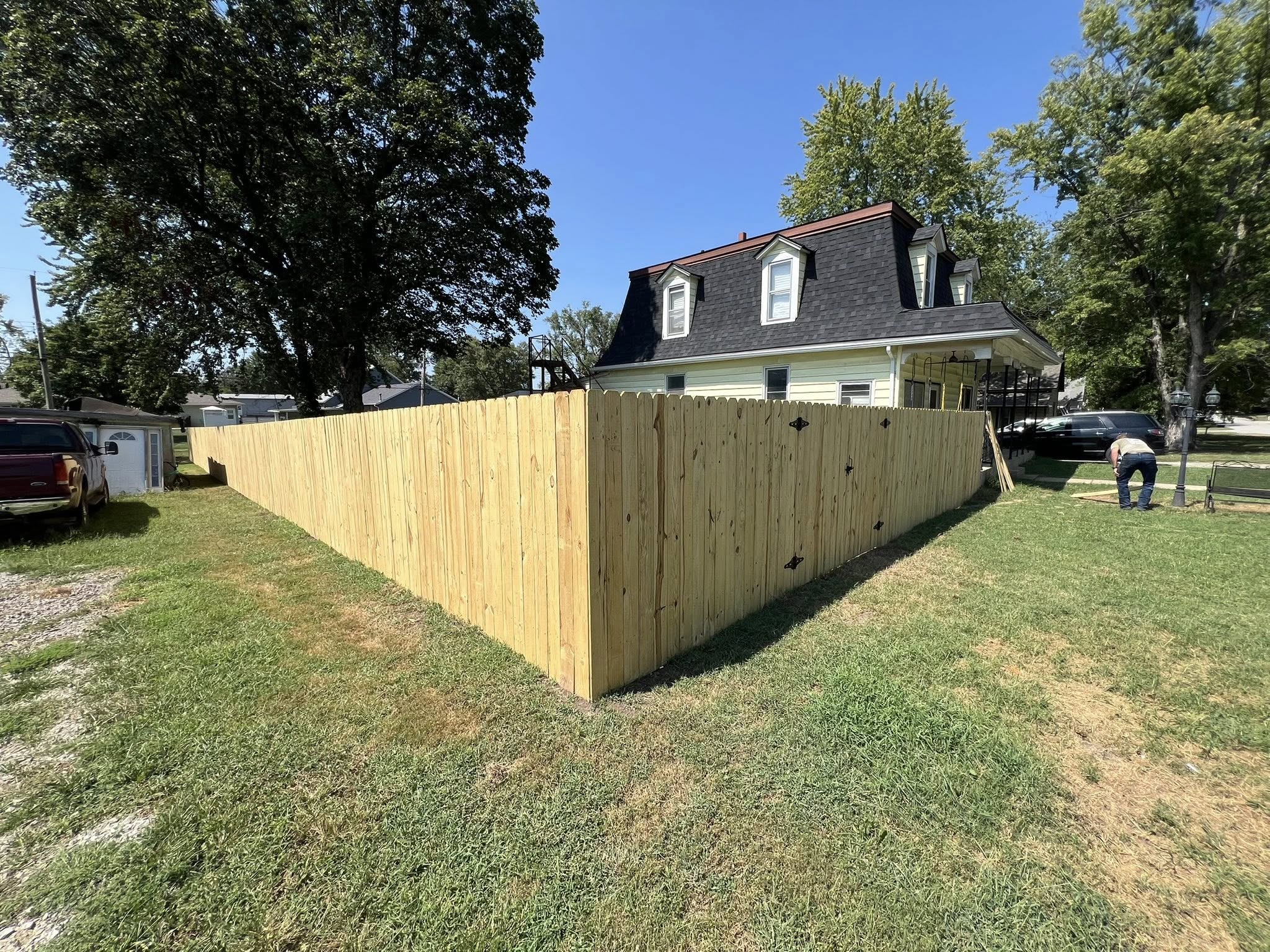 Privacy fence · Oak Grove